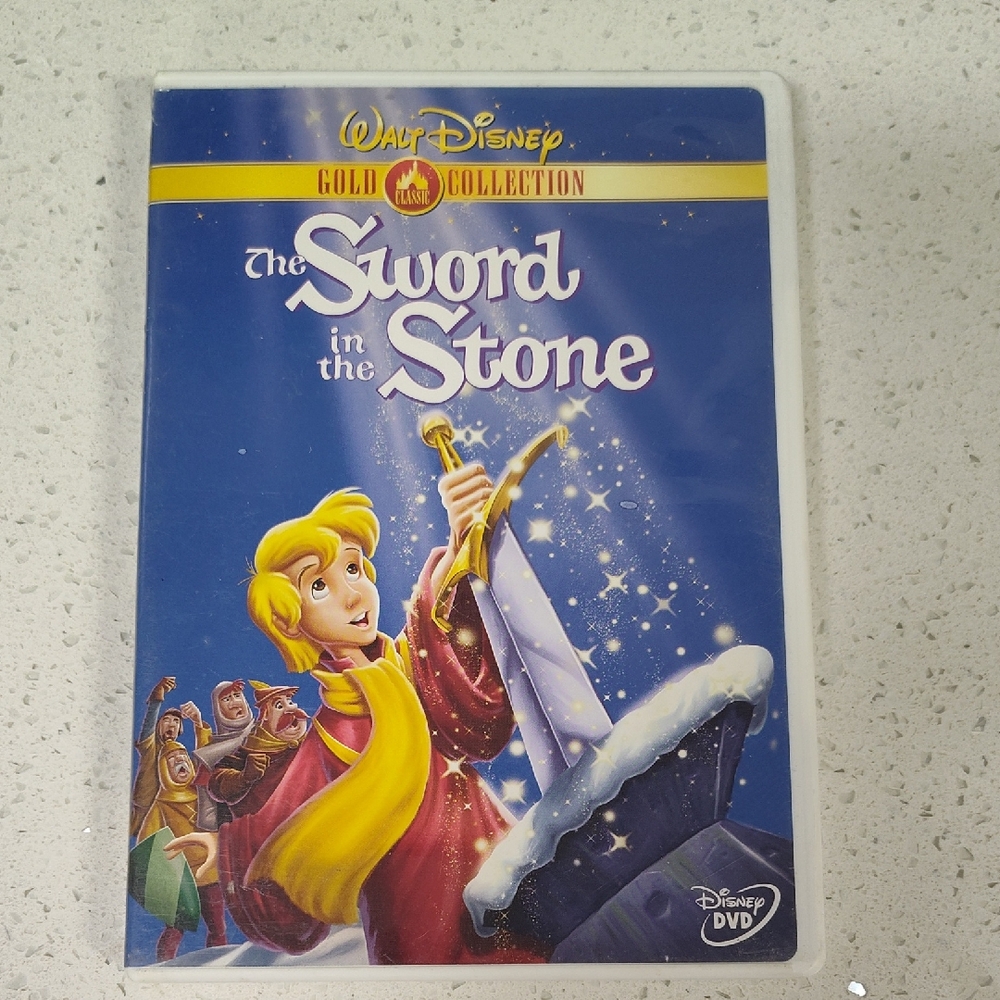 Walt Disney The Sword in the Stone DVD — Blue Cover